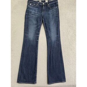 Adriano Goldshmied AG Jeans Women’s 30R The Angel bootcut Dark Wash Stretch